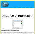 CreativDoc PDF Editor
