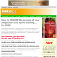 BodyByte Nutrition & Fitness Organizer