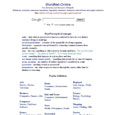 WordNet-Online dictionary
