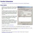 Vorbis Extension