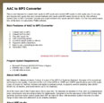 AAC to MP3 Converter