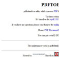 PDF2HTML