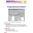 College Admissions Predictor