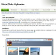 Vista Flickr Uploader