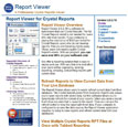 Report Viewer for Crystal Reports