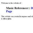 Music Referencer