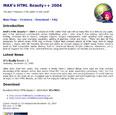 MAX's HTML Beauty++ 2004