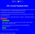 Ericsson Phonebook Editor