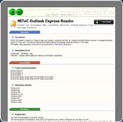 MiTeC Outlook Express Reader