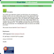 Find File Professional