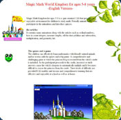 Magic Math Kingdom for ages 5 to 8