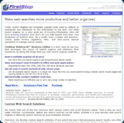FirstStop WebSearch Business Edition