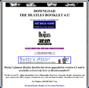 Beatles Booklet