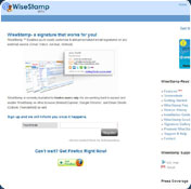 WiseStamp - Email signature
