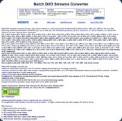Batch DVD Streams Converter