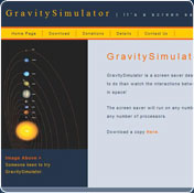 GravitySimulator Screensaver