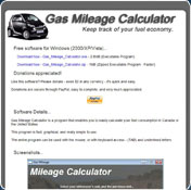 Gas Mileage Calculator