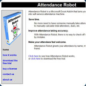 Attendance Robot