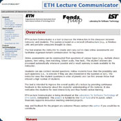 ETH Lecture Communicator