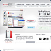 BufferZone Security for P2P File Sharing