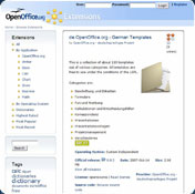 de.OpenOffice.org - German Templates