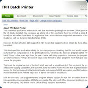 TPH Batch Printer