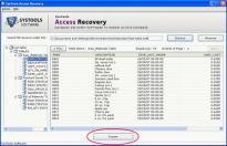 MS Access Data Recovery