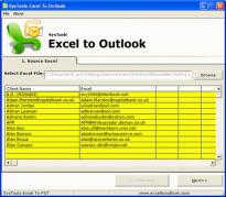 Import Excel Worksheets into Outlook