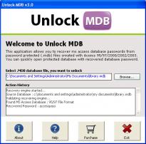 Unlock MDB