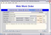 Web Work Order