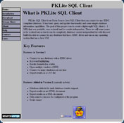 PKLite SQL Client