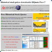 HQuote Pro Historical Stock Prices Downloader