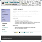 Flat File Checker