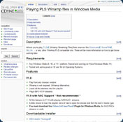 PLS in Windows Media