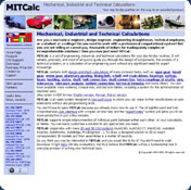 MITCalc - Technical Formulas