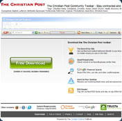 Christian Post toolbar for IE