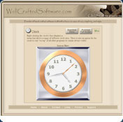 WellCraftedSoftware Clock