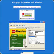 Web Page Refresher and Monitor