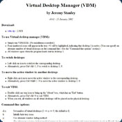 JS Virtual Desktop Manager