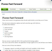 iTunes Fast Forward