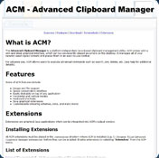 Advanced Clipboard Manager