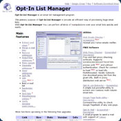 Opt-In List Manager