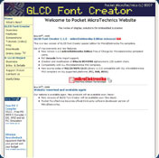 GLCD Font Creator
