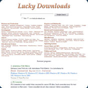 Lucky Downloads search