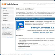 GLCD Bitmap Converter