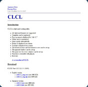 Portable CLCL
