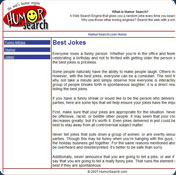 HumorSearch IE Joke Bar (IE Toolbar)