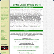 Letter Chase Speed Reader