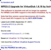 VirtualDub MPEG2