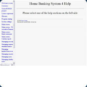 Home Banking System